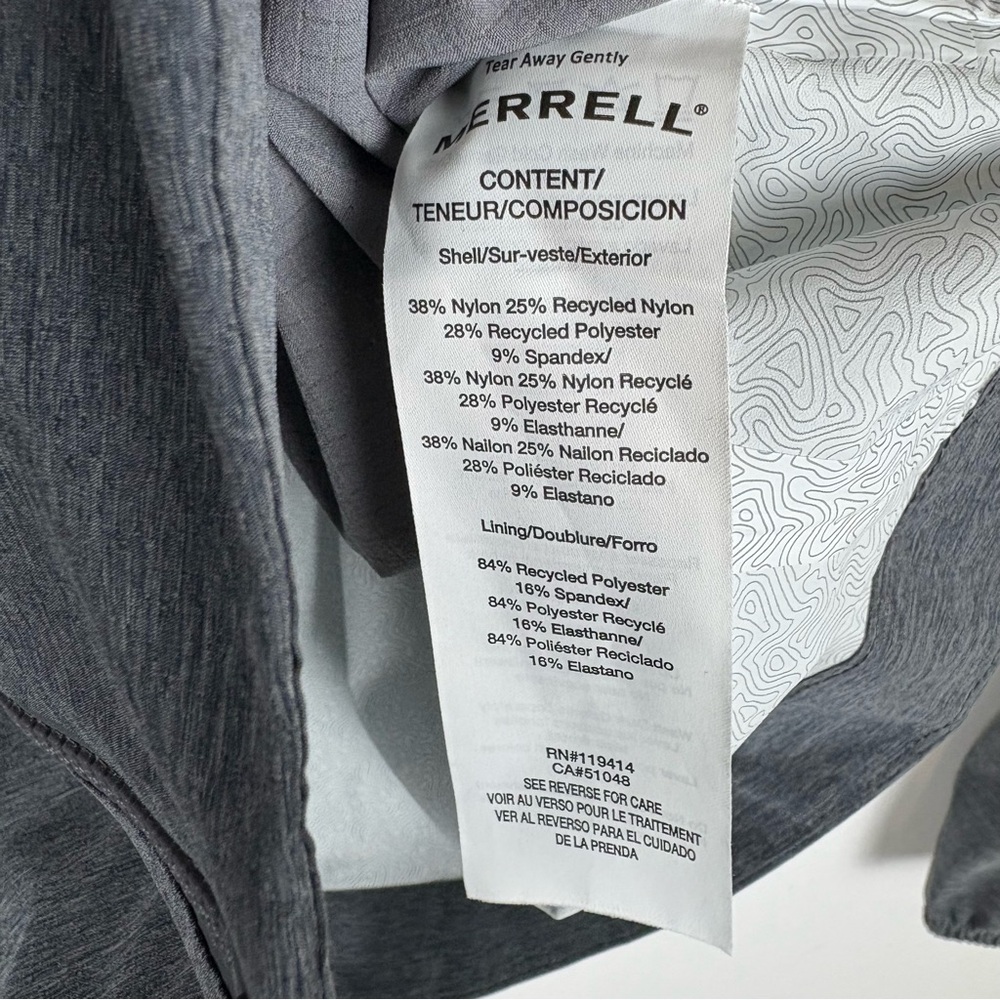Merrell Alpine Packable Rain Shell Jacket - Picture 8 of 8